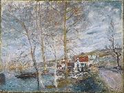 Alfred Sisley Inondation a Moret oil on canvas